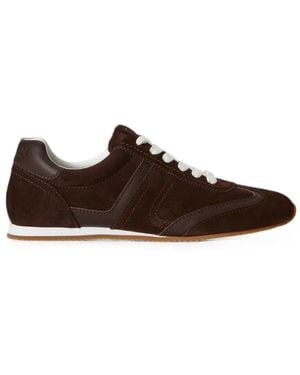 Ralph Lauren "Dani" Trainers Low Top Lace - Brown