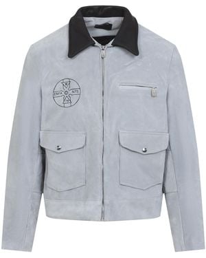 Enfants Riches Deprimes Light Mother Child Jacket - Blue