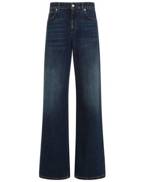 McQueen Cotton Jeans - Blue