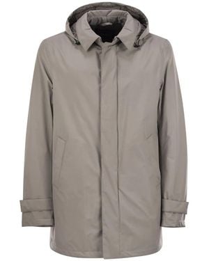 Herno Laminar 2-Layer Goretex Coat - Gray