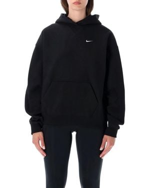 Nike Studio Fleece Hoodie - Blue