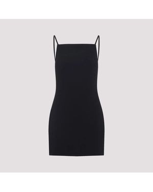 Givenchy Square Neck Mini Dress - Black