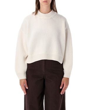 Sessun Spero Crewneck - White