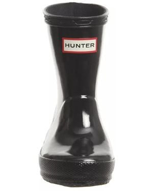 HUNTER "First Classic Gloss" Boots - Black