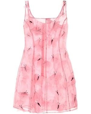 Blumarine Abito Ricamo - Pink
