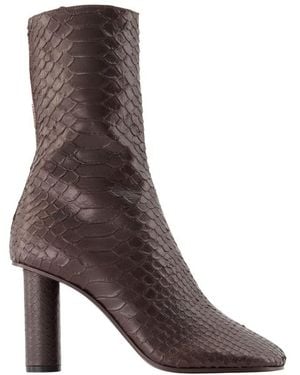 Paris Texas Alice Ankle Boots - Brown