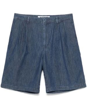 Aspesi Stirato Bermuda Shorts - Blue