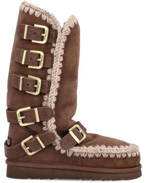 Mou Eskimo 40 Buckle Straps Boots - Brown