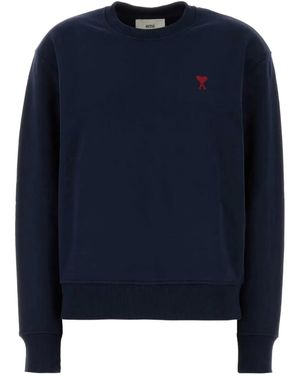 Ami Paris Adc Sweatshirt - Blue