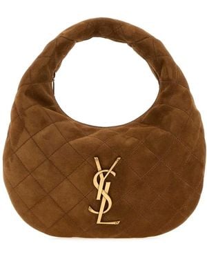 Saint Laurent Caramel Icare Hobo Bag - Brown
