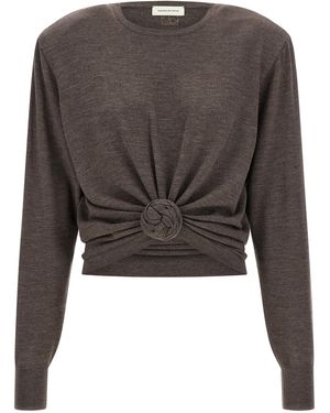 Magda Butrym '31' Jumper - Grey