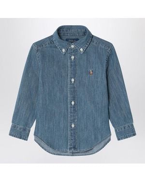 Polo Ralph Lauren Denim Button-Down Shirt - Blue