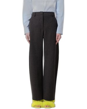 Moschino Wide Leg Pants - Blue