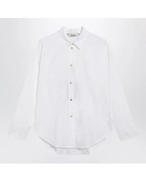 Max Mara Max Mara S Cotton Shirt - White