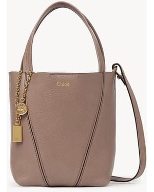 Chloé Spin Small Leather Tote Bag - Multicolor