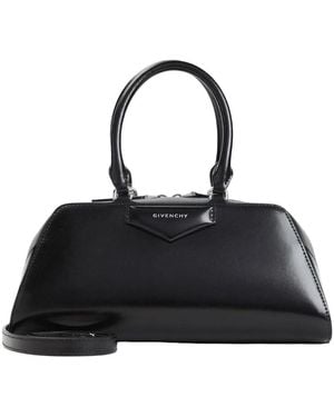 Givenchy Antigona East-West Small Leather Bag - Black