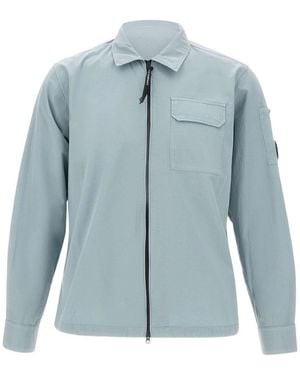 C.P. Company Organic Cotton Overshirt - Blue