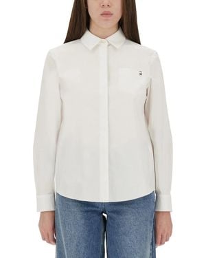 Tory Burch Cotton Poplin Shirt - White
