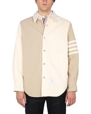 Thom Browne Classic Denim Jacket - Natural