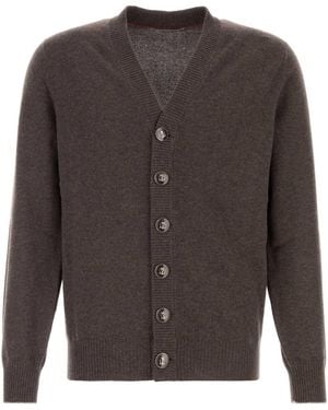 Brunello Cucinelli Cashmere Cardigan - Grey