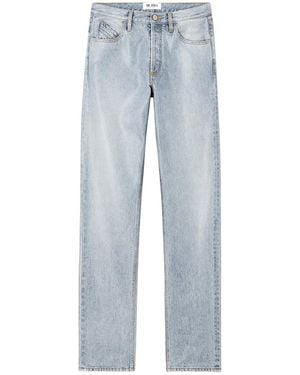 The Attico Sky Long Cotton Pants - Blue