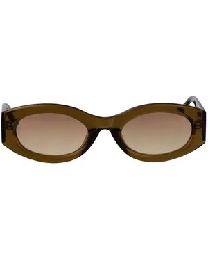 The Attico Acetate Sunglasses - Brown