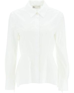 Tory Burch Poplin Shirt - White