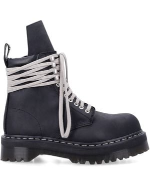 Dr. Martens Rick Owens X Dr Martens Rick Owens X Dr. Martens Steel Toe Boots - Blue