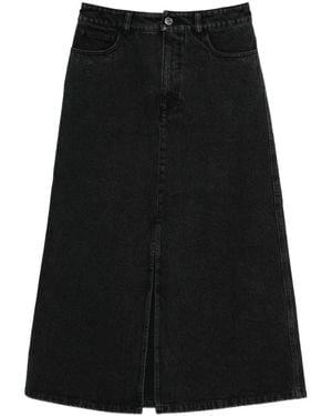 A.P.C. Denim Skirt - Black