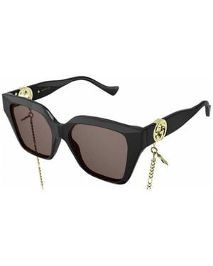 Gucci Acetate Sunglasses - Black