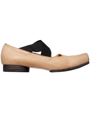 Uma Wang Leather Ballerina - White