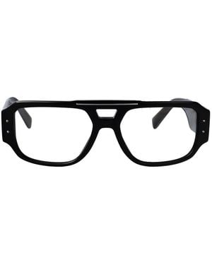 Dolce & Gabbana Dolce & Gabbana Photo Clear To Quarz Acetate Glasses - Black