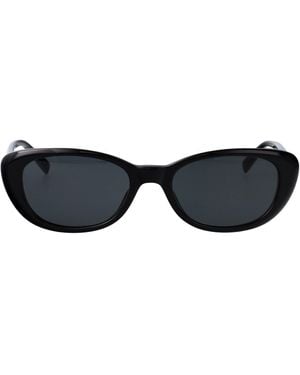 Saint Laurent Recycled Acetate Sunglasses - Black