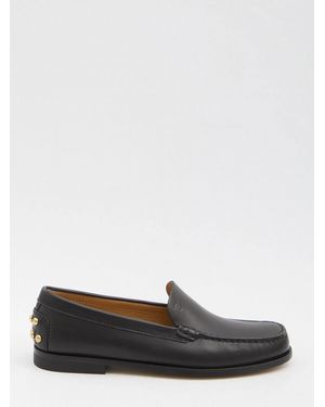 Tod's Metal Dots Loafers - White