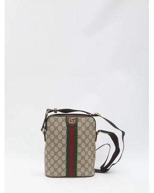 Gucci Ophidia Shoulder Bag Small Size - Natural