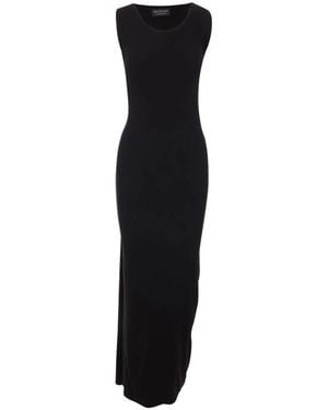 Balenciaga Stretch Viscose Dress - Black