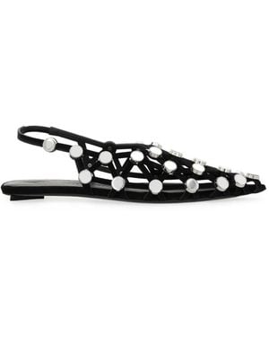 The Attico Dancer "Grid" - White