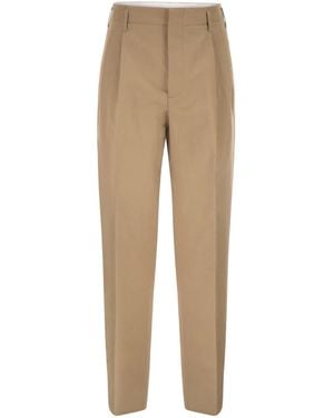 Brunello Cucinelli Tailored Trousers - Natural