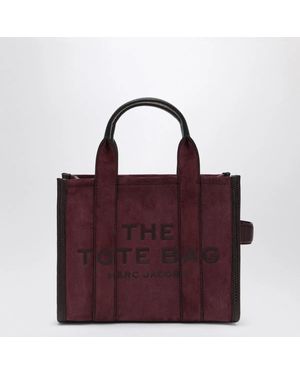 Marc Jacobs Small Plum Suede Tote Bag - Purple