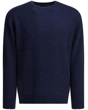 Beams Plus Cashmere Silk Knitwear - Blue