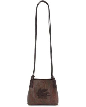Etro Libra Arnica Xs Shoulder Bag - Brown