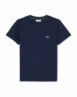 Lacoste T-Shirt With Logo - Blue