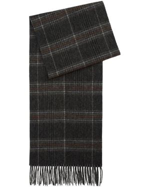 Barbour Reversible Scarf "Marsden" - Black