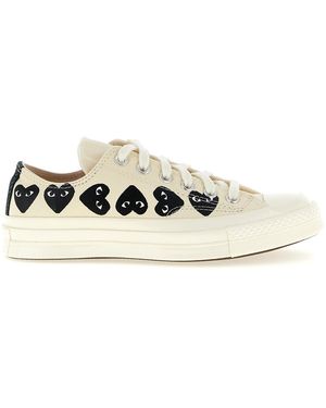 COMME DES GARÇONS PLAY Play Play X Converse Trainers - White
