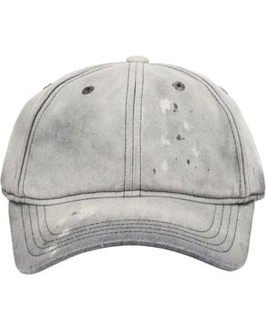 Our Legacy Cappello Da Baseballl Con Ricamo - Grey