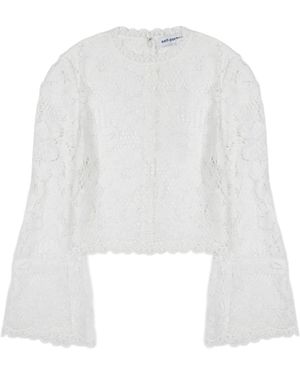 Self-Portrait Top - White