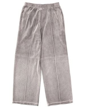 T By Alexander Wang Alexanderwang.T Jogger Pants With Logo - Gray
