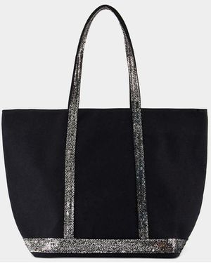 Vanessa Bruno Cabas L Shopper Bag - Black