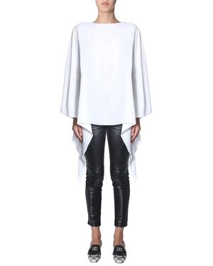 Alberta Ferretti Oversize Fit Blouse - White