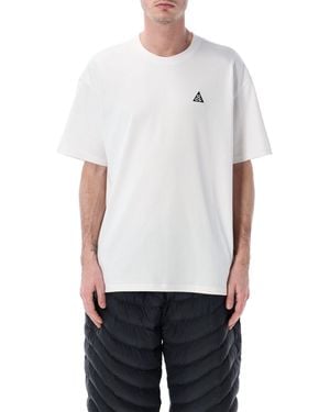 Nike Acg Dri-Fit Logo T-Shirt - White